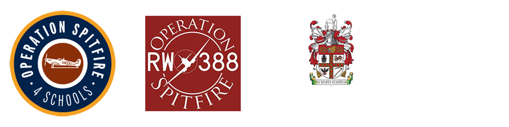Operation Spitfire 4 Schools, Operation Spitfire, Stoke on Trent, PM & AG logos