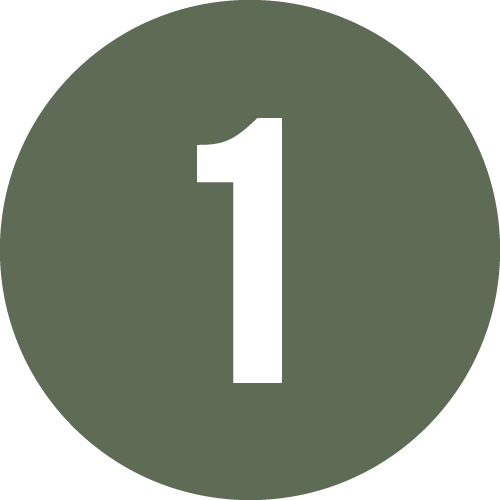 Number 1 icon.