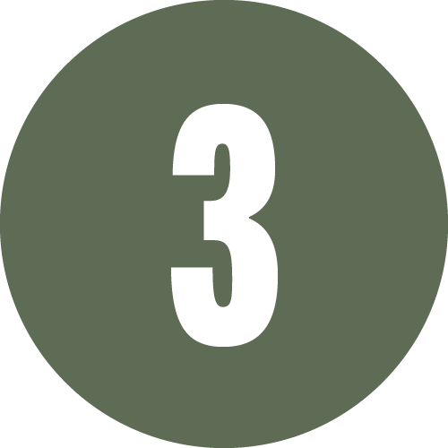 Number 3 icon.