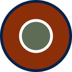 Green and red roundel.